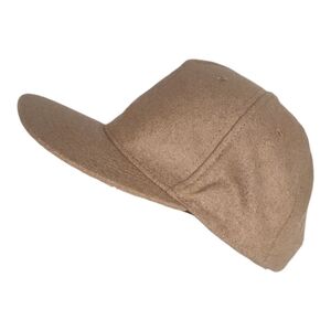 Faux Suede Tan Cap